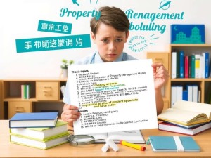 物業畢業論文選題參考清單，輕松選定你的研究方向